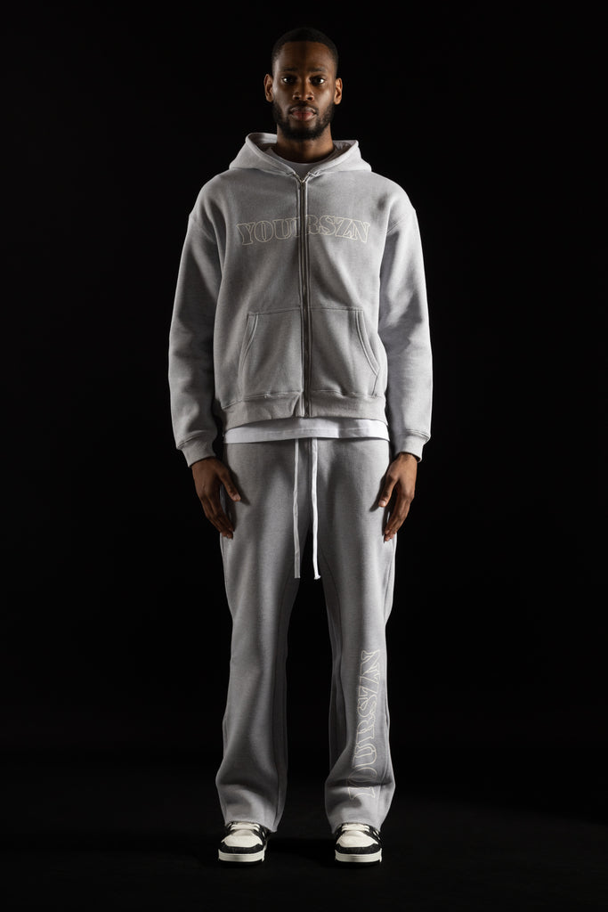 Flared tracksuit best sale