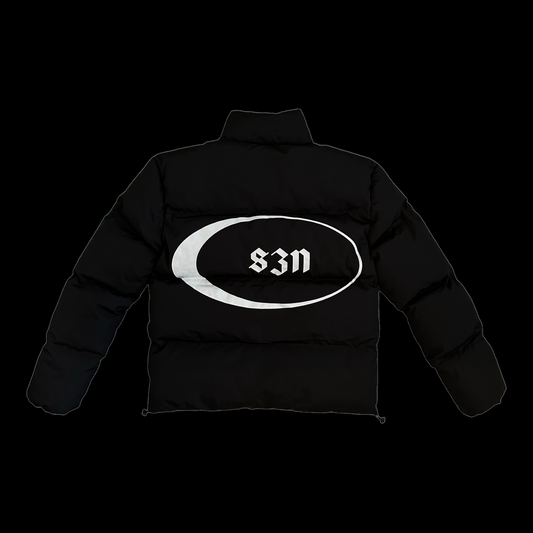 Black SZN Puffer Jacket
